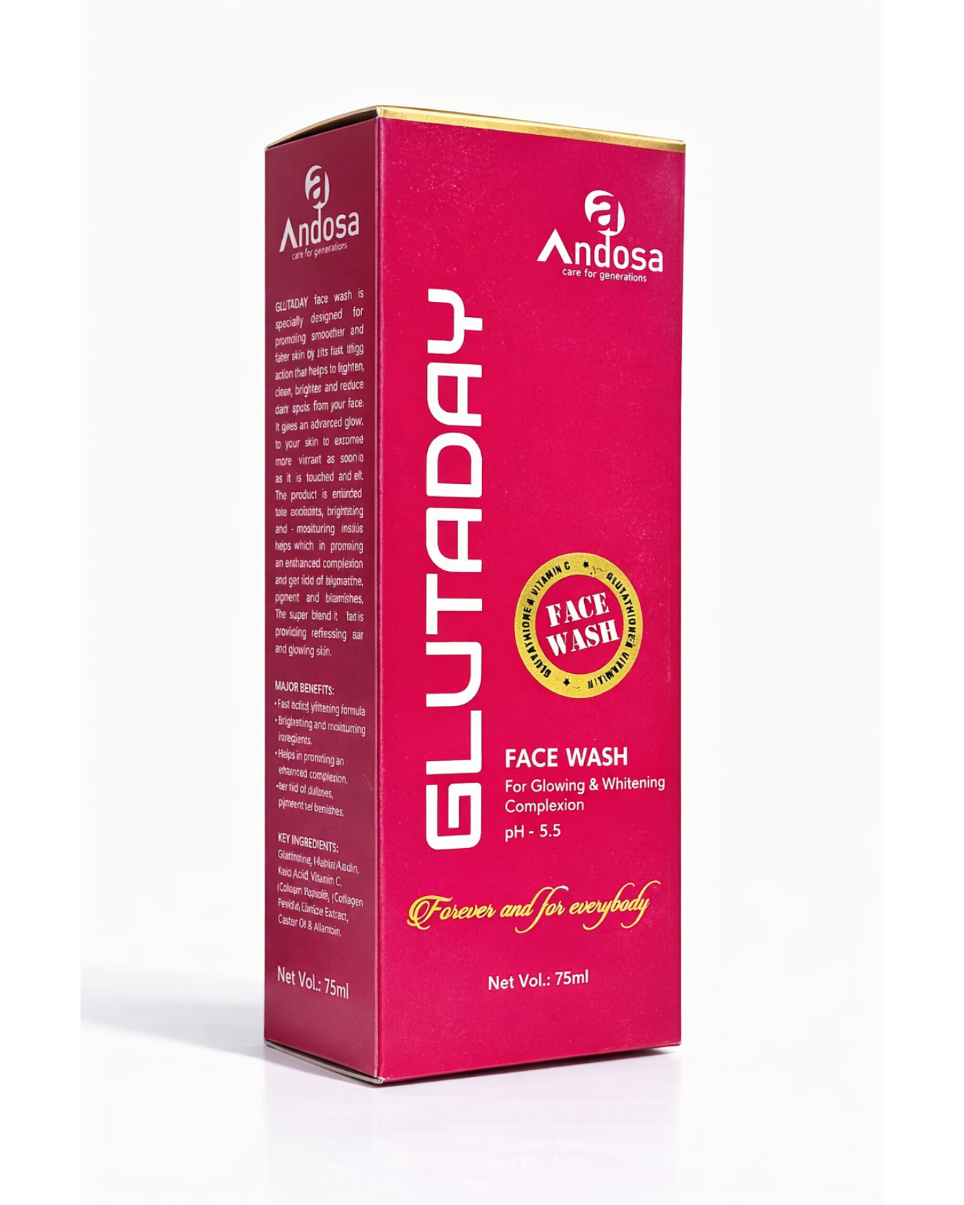 Glutaday facewash