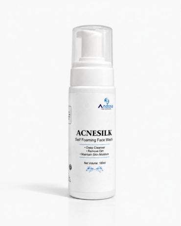 Minimalist skincare product shot