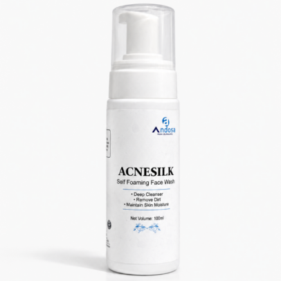 Minimalist skincare product shot