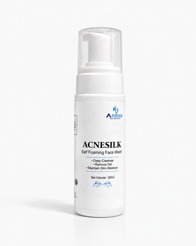 Minimalist skincare product shot