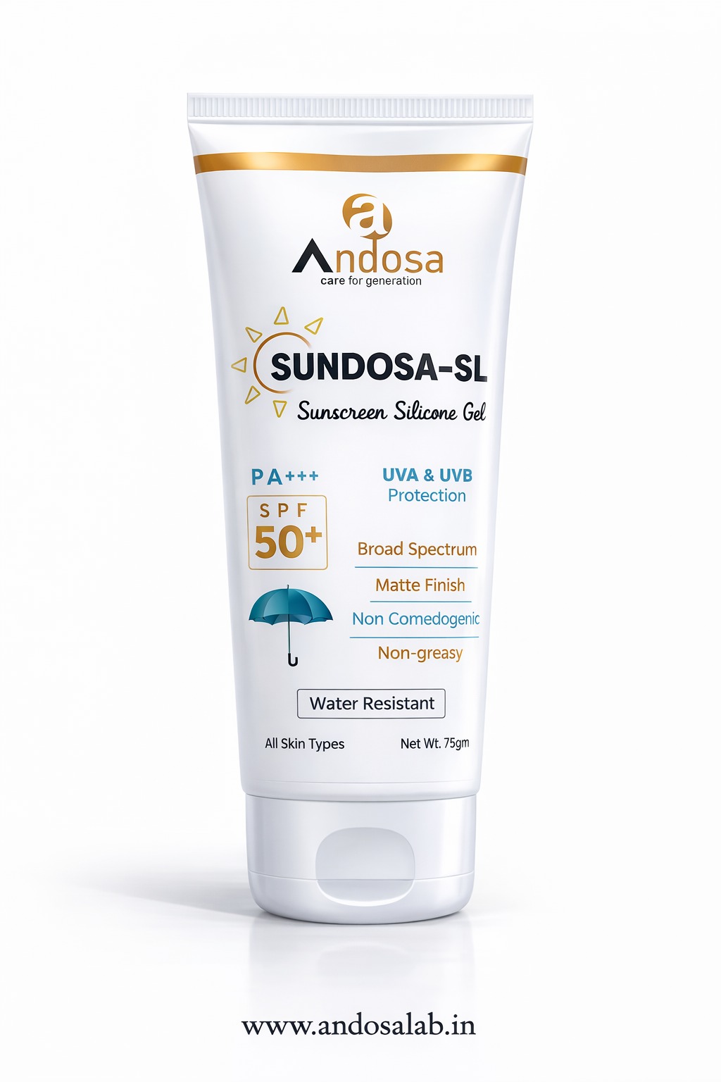 Sundosa 50SPF Sunscreen Gel - Image 2