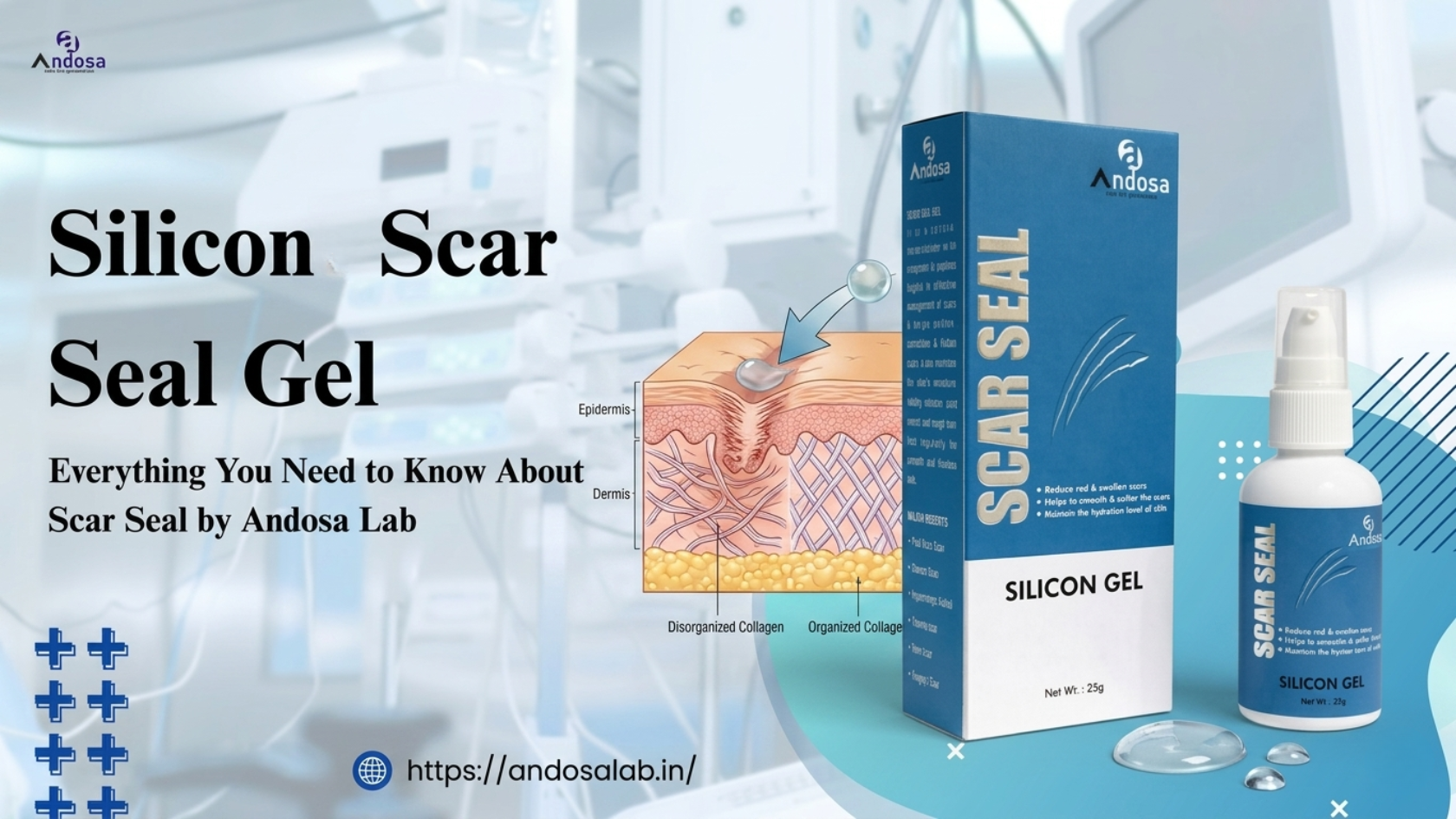 Scar seal silicon gel
