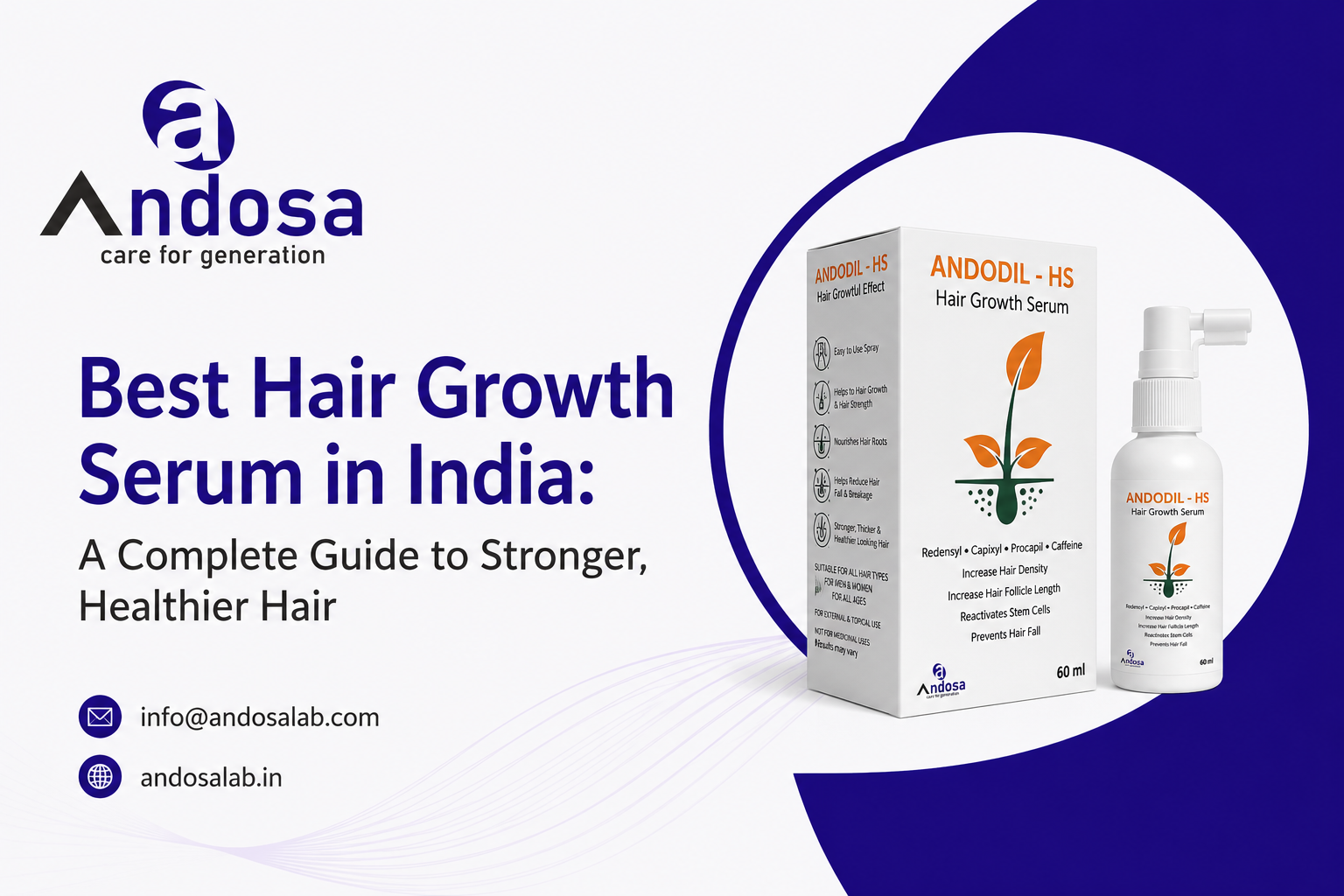 Best Hair Growth Serum in India: A Complete Guide to Stronger, Healthier Hair