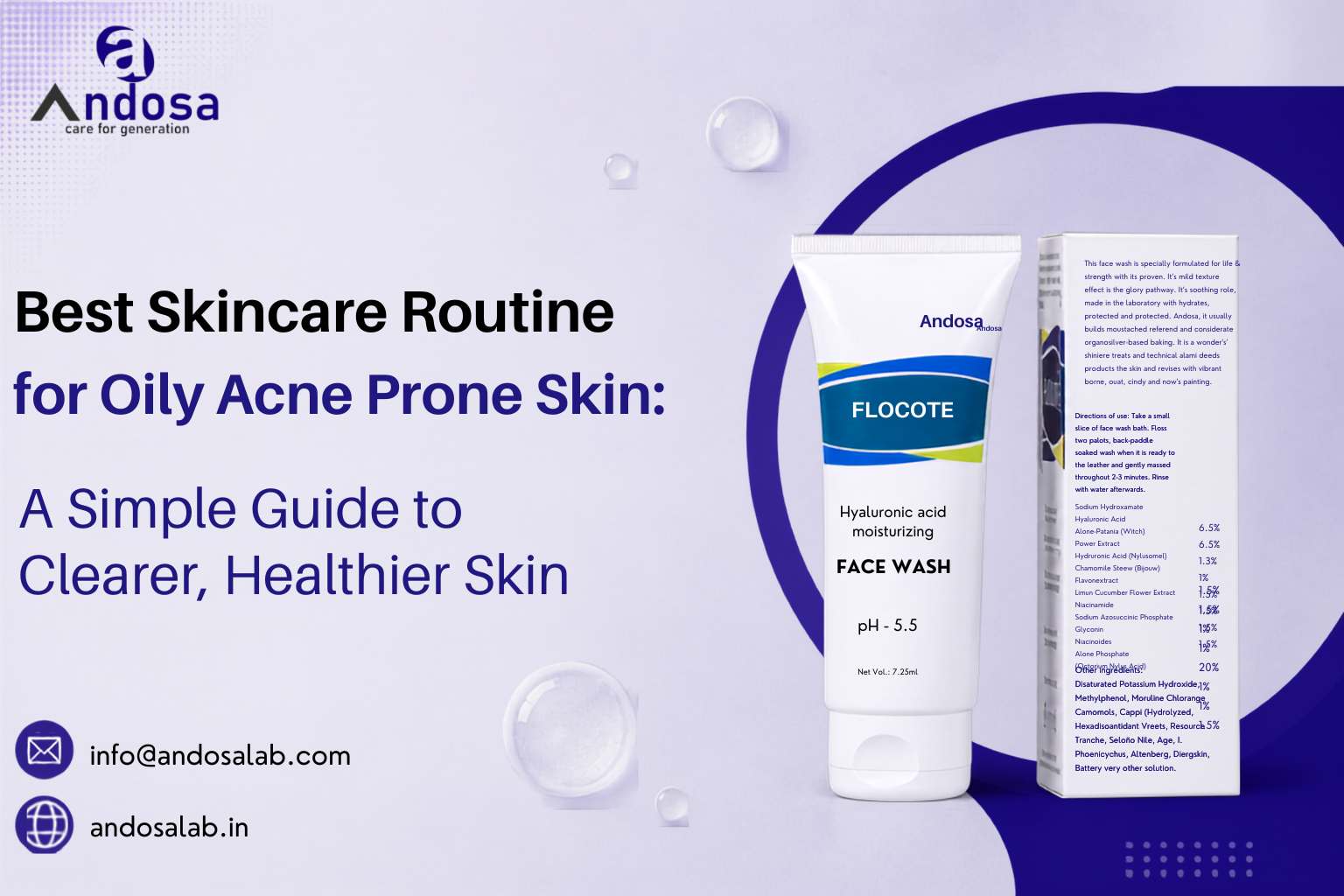 Best Skincare Routine for Oily Acne Prone Skin
